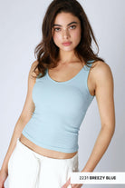 Ribbed Reversible Tank Top-Tanks-Krush Kandy, Women's Online Fashion Boutique Located in Phoenix, Arizona (Scottsdale Area)