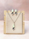 Multi Opal CZ Classy Sets-Necklaces-Krush Kandy, Women's Online Fashion Boutique Located in Phoenix, Arizona (Scottsdale Area)