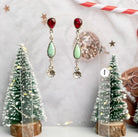 Dahlia Stone Drop Earrings-Earrings-Krush Kandy, Women's Online Fashion Boutique Located in Phoenix, Arizona (Scottsdale Area)