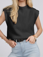 Lunet Sleeveless Sweater-Tops-Krush Kandy, Women's Online Fashion Boutique Located in Phoenix, Arizona (Scottsdale Area)