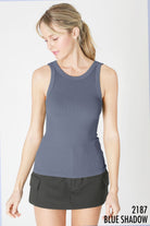 Reversible Ribbed Tank Top-Tanks-Krush Kandy, Women's Online Fashion Boutique Located in Phoenix, Arizona (Scottsdale Area)