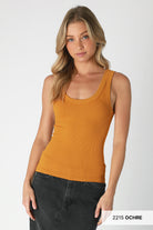 Reversible Ribbed Tank Top-Tanks-Krush Kandy, Women's Online Fashion Boutique Located in Phoenix, Arizona (Scottsdale Area)