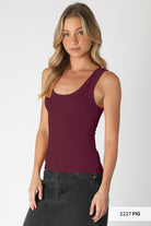 Reversible Ribbed Tank Top-Tanks-Krush Kandy, Women's Online Fashion Boutique Located in Phoenix, Arizona (Scottsdale Area)