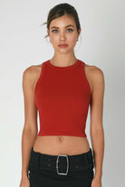 Wide Ribbed Tank Top-Krush Kandy, Women's Online Fashion Boutique Located in Phoenix, Arizona (Scottsdale Area)