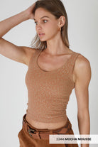 Lurex Leopard Tank Top-Tanks-Krush Kandy, Women's Online Fashion Boutique Located in Phoenix, Arizona (Scottsdale Area)