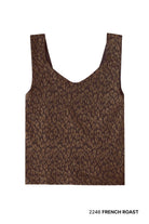 Lurex Leopard Tank Top-Tanks-Krush Kandy, Women's Online Fashion Boutique Located in Phoenix, Arizona (Scottsdale Area)