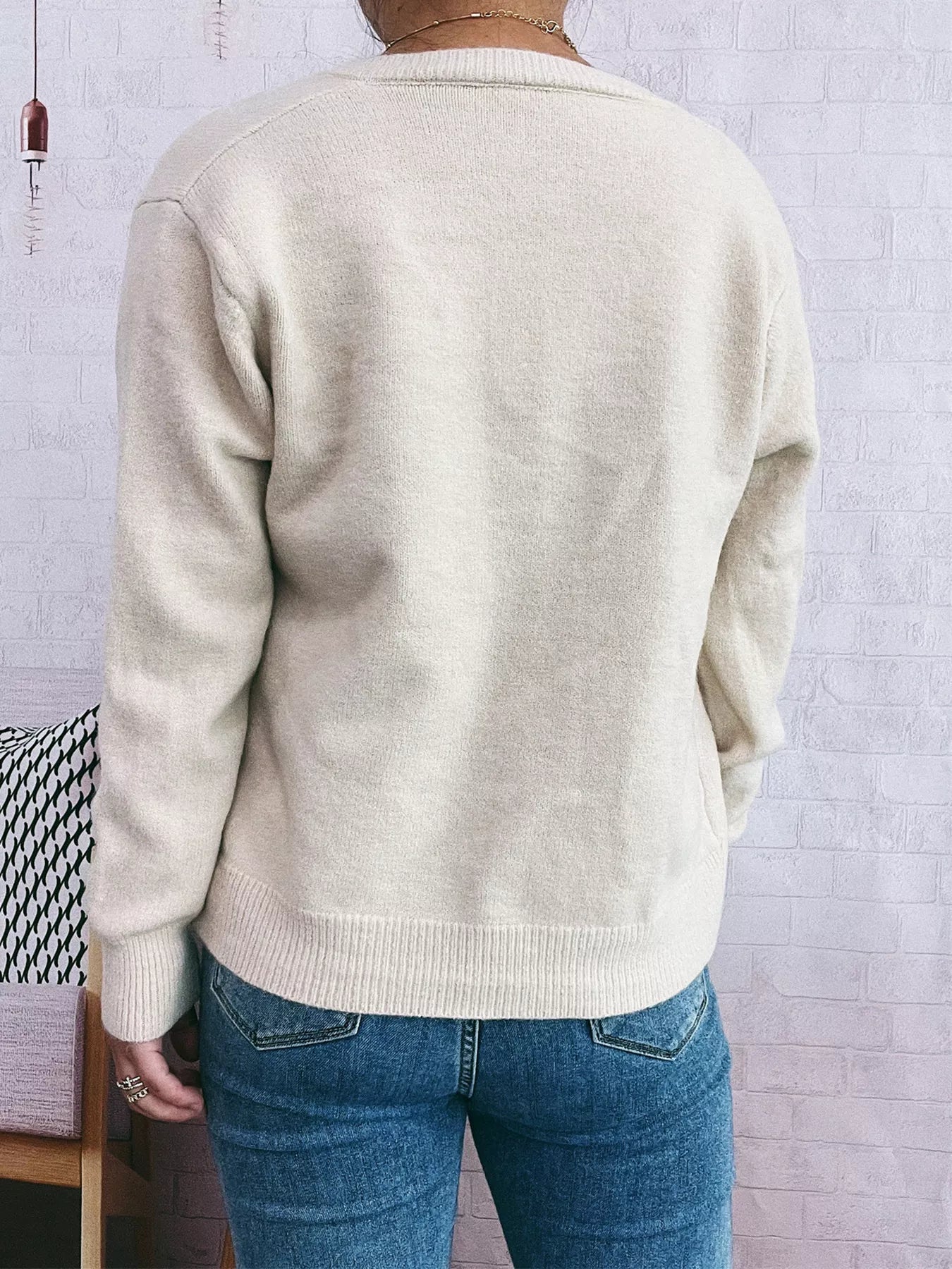 Flower Button Up Long Sleeve Cardigan-Cardigans-Krush Kandy, Women's Online Fashion Boutique Located in Phoenix, Arizona (Scottsdale Area)