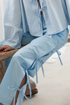 Side Tied Pants with Pockets-pants-Krush Kandy, Women's Online Fashion Boutique Located in Phoenix, Arizona (Scottsdale Area)