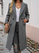 Emery Pocketed Button-Up Coat-Coats-Krush Kandy, Women's Online Fashion Boutique Located in Phoenix, Arizona (Scottsdale Area)