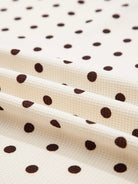 Polka Dot Notched Long Sleeve Top and Drawstring Joggers Lounge Set-Loungewear-Krush Kandy, Women's Online Fashion Boutique Located in Phoenix, Arizona (Scottsdale Area)