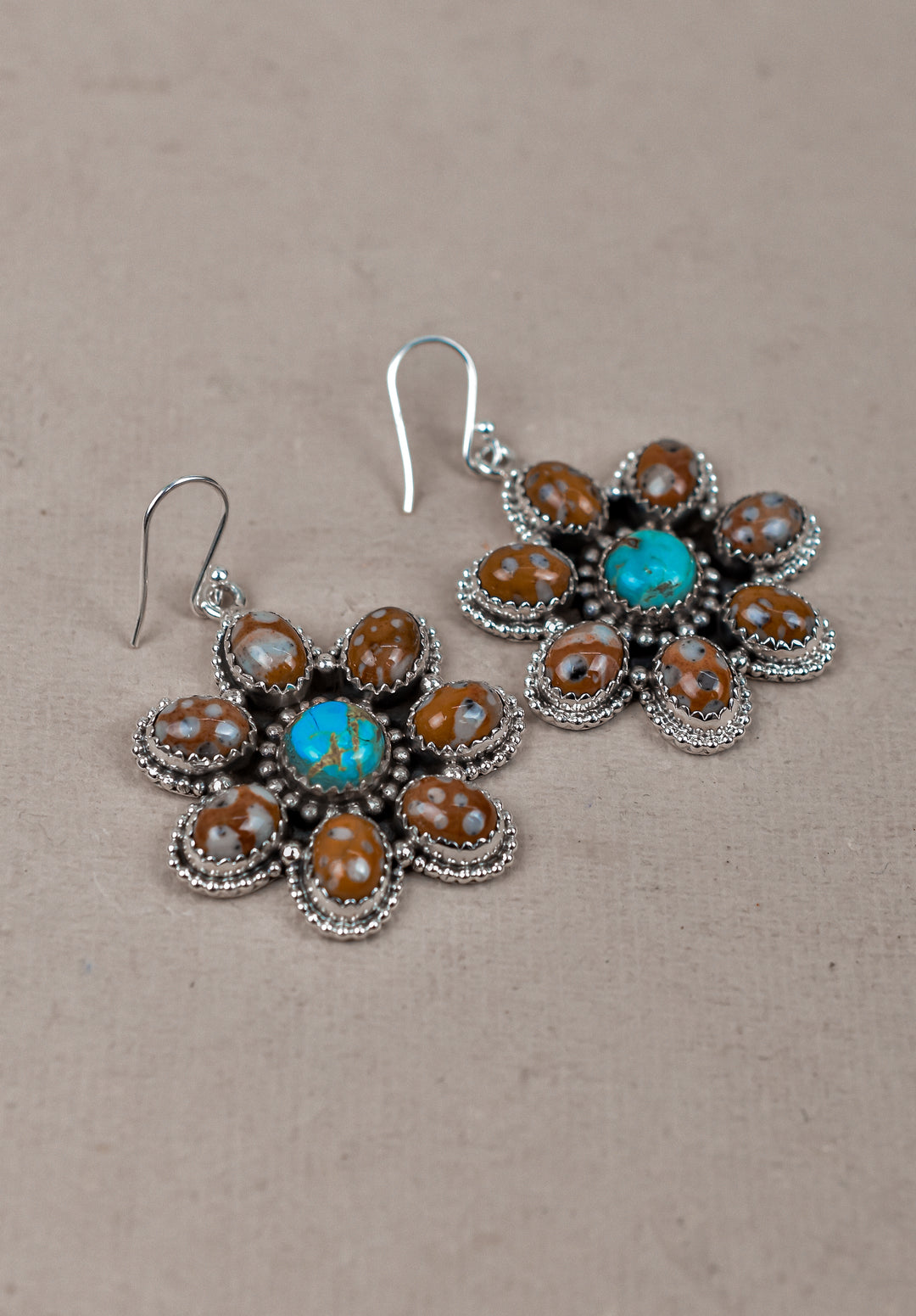 Bambi With Turquoise Earrings-Earrings-Krush Kandy, Women's Online Fashion Boutique Located in Phoenix, Arizona (Scottsdale Area)