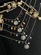 Ghost Charm Necklaces-Necklaces-Krush Kandy, Women's Online Fashion Boutique Located in Phoenix, Arizona (Scottsdale Area)