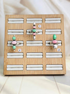 Pink Conch, Varascite & Wild Horse Cluster Rings-Rings-Krush Kandy, Women's Online Fashion Boutique Located in Phoenix, Arizona (Scottsdale Area)