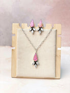 Multi Opal CZ Classy Sets-Necklaces-Krush Kandy, Women's Online Fashion Boutique Located in Phoenix, Arizona (Scottsdale Area)