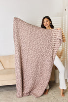 Cuddley Leopard Decorative Throw Blanket-Blankets-Krush Kandy, Women's Online Fashion Boutique Located in Phoenix, Arizona (Scottsdale Area)