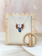 Australian Opal & Amber Necklace sno 55-Necklaces-Krush Kandy, Women's Online Fashion Boutique Located in Phoenix, Arizona (Scottsdale Area)