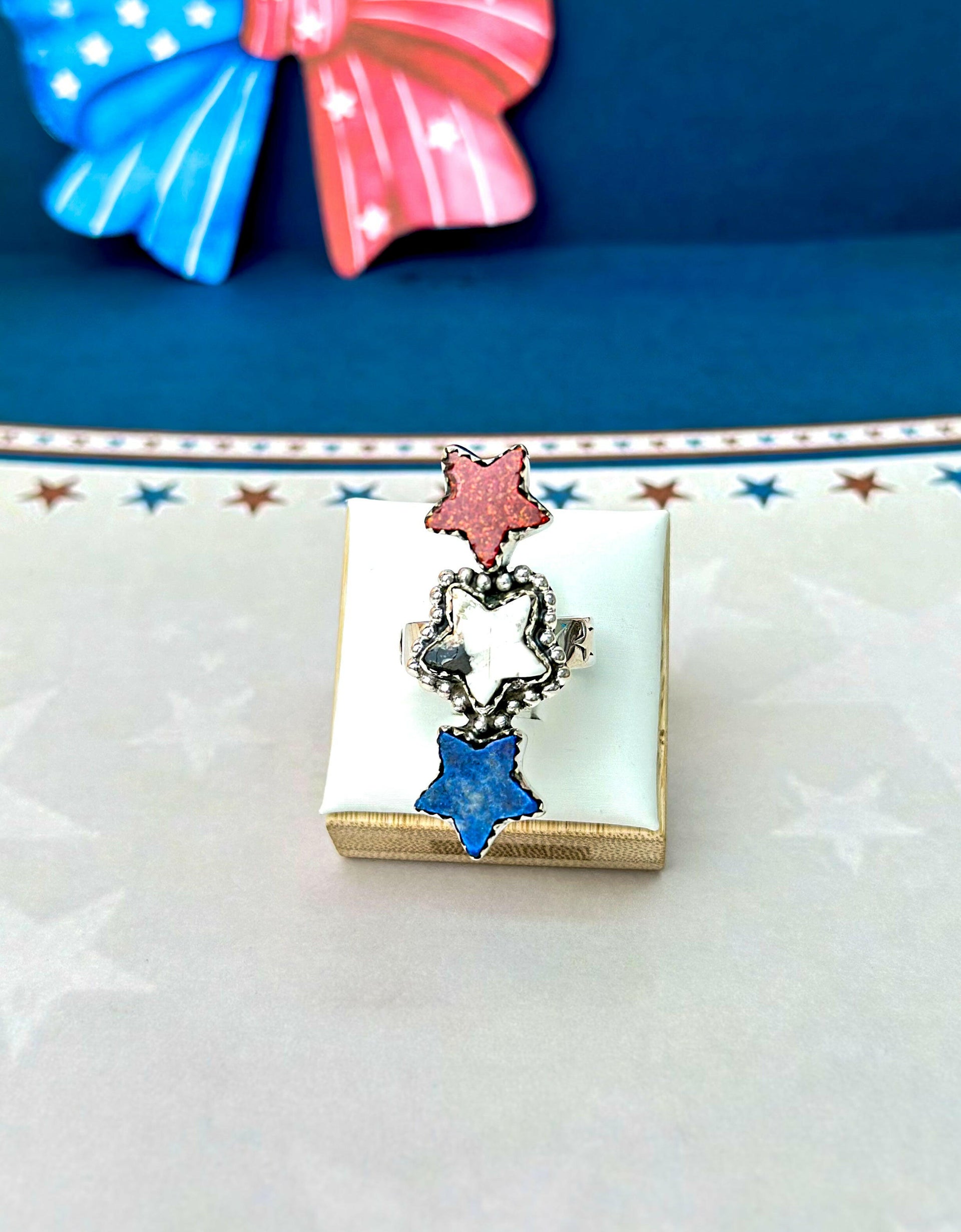 Star-Spangled Sparkle Rings-Rings-Krush Kandy, Women's Online Fashion Boutique Located in Phoenix, Arizona (Scottsdale Area)