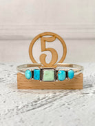 Stone Slab Cuffs-Bracelets-Krush Kandy, Women's Online Fashion Boutique Located in Phoenix, Arizona (Scottsdale Area)