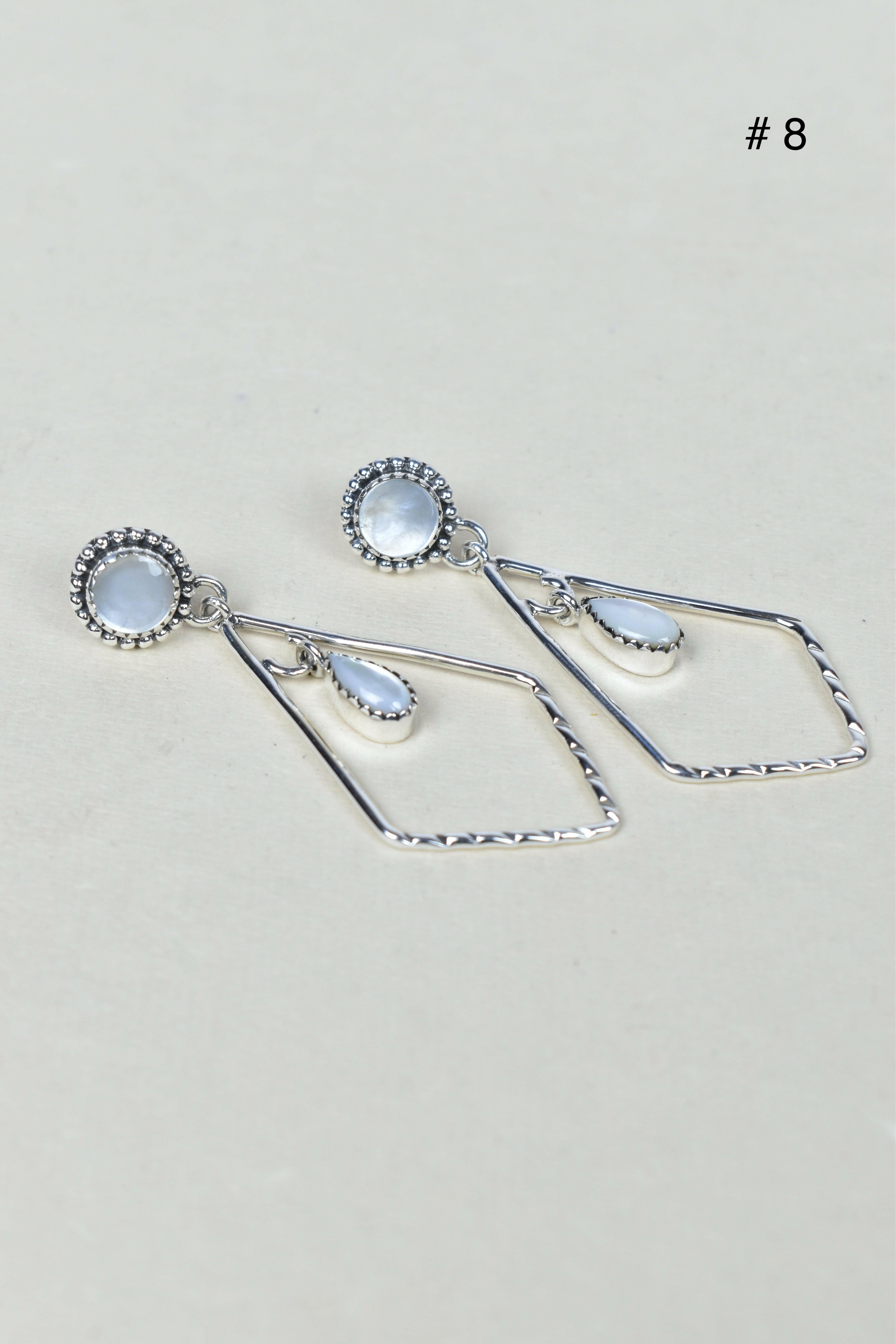 Skyborne Celestial Elegance Dangle Earrings-Drop Earrings-Krush Kandy, Women's Online Fashion Boutique Located in Phoenix, Arizona (Scottsdale Area)