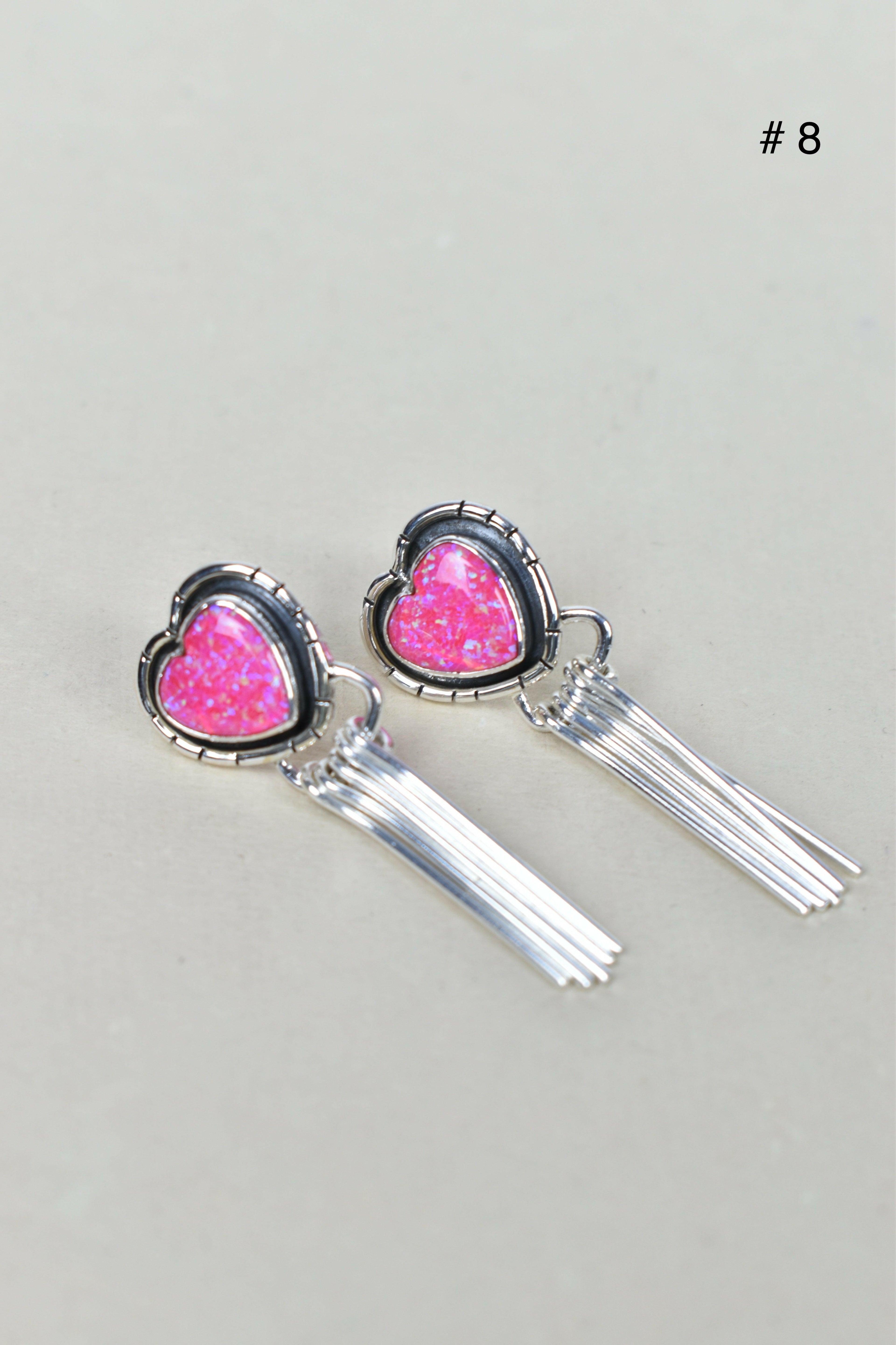 Solo Stone Sterling Cascade Earrings-Drop Earrings-Krush Kandy, Women's Online Fashion Boutique Located in Phoenix, Arizona (Scottsdale Area)