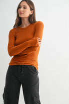 Four Way Stretch Versatile Pullover Top-Long Sleeve Tops-Krush Kandy, Women's Online Fashion Boutique Located in Phoenix, Arizona (Scottsdale Area)