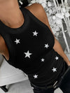 Full Size Star Round Neck Tank-Tops-Krush Kandy, Women's Online Fashion Boutique Located in Phoenix, Arizona (Scottsdale Area)