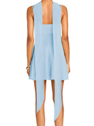 Ruched Square Neck Cami Dress with Scarf-Dresses-Krush Kandy, Women's Online Fashion Boutique Located in Phoenix, Arizona (Scottsdale Area)