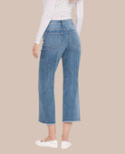 Ridgeview Super High Rise Raw Hem Wide Leg Jeans-Denim-Krush Kandy, Women's Online Fashion Boutique Located in Phoenix, Arizona (Scottsdale Area)