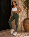 Women's Solid Color Side Pockets Yoga Pants