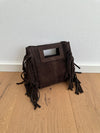 Lilly Fringe Suede Mini Bag