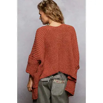 POL Long Sleeve Pockets Solid Sweater Cardigan-Cardigans-Krush Kandy, Women's Online Fashion Boutique Located in Phoenix, Arizona (Scottsdale Area)