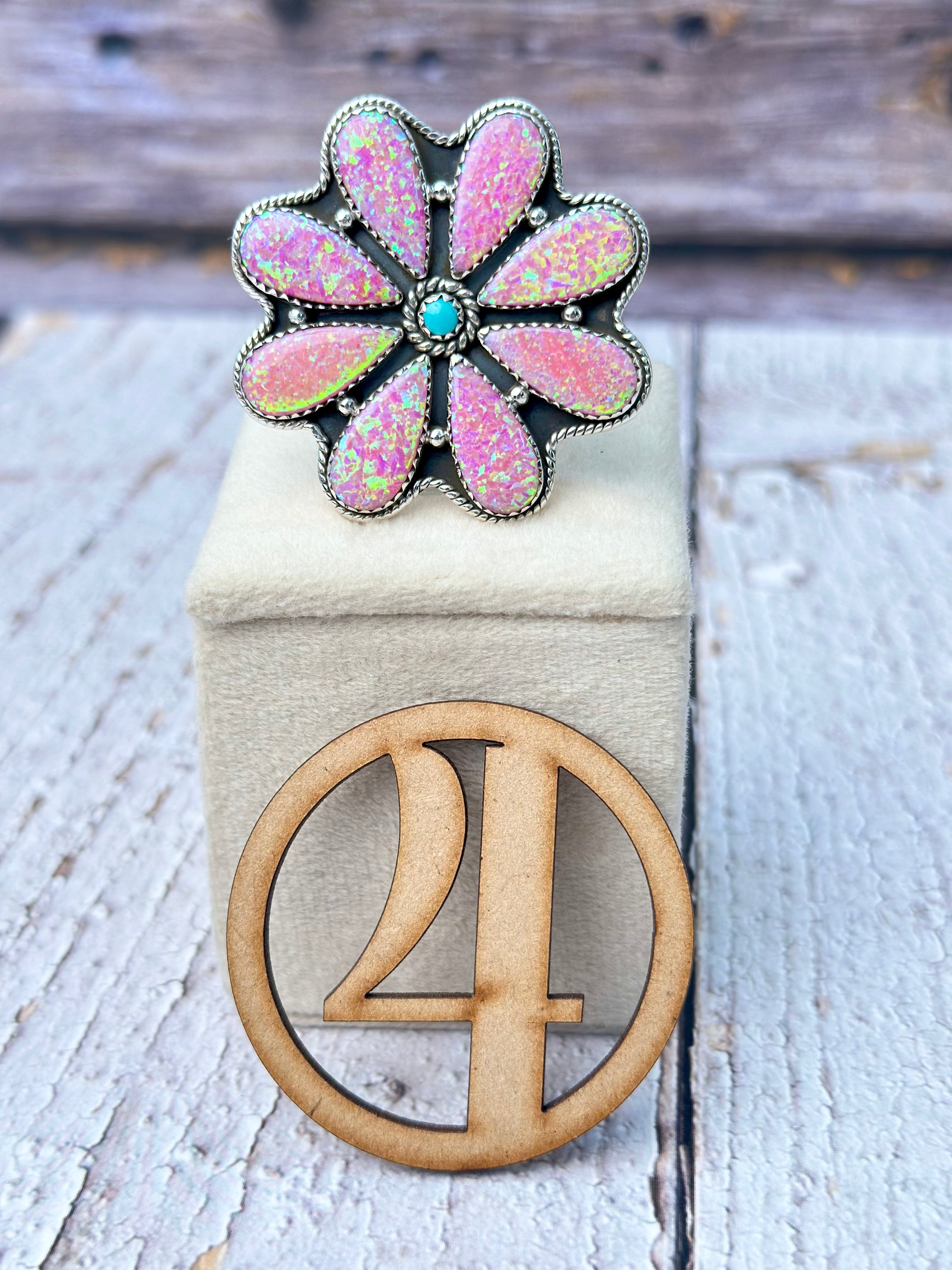 Ultimate Opal Blooming Ring-Rings-Krush Kandy, Women's Online Fashion Boutique Located in Phoenix, Arizona (Scottsdale Area)