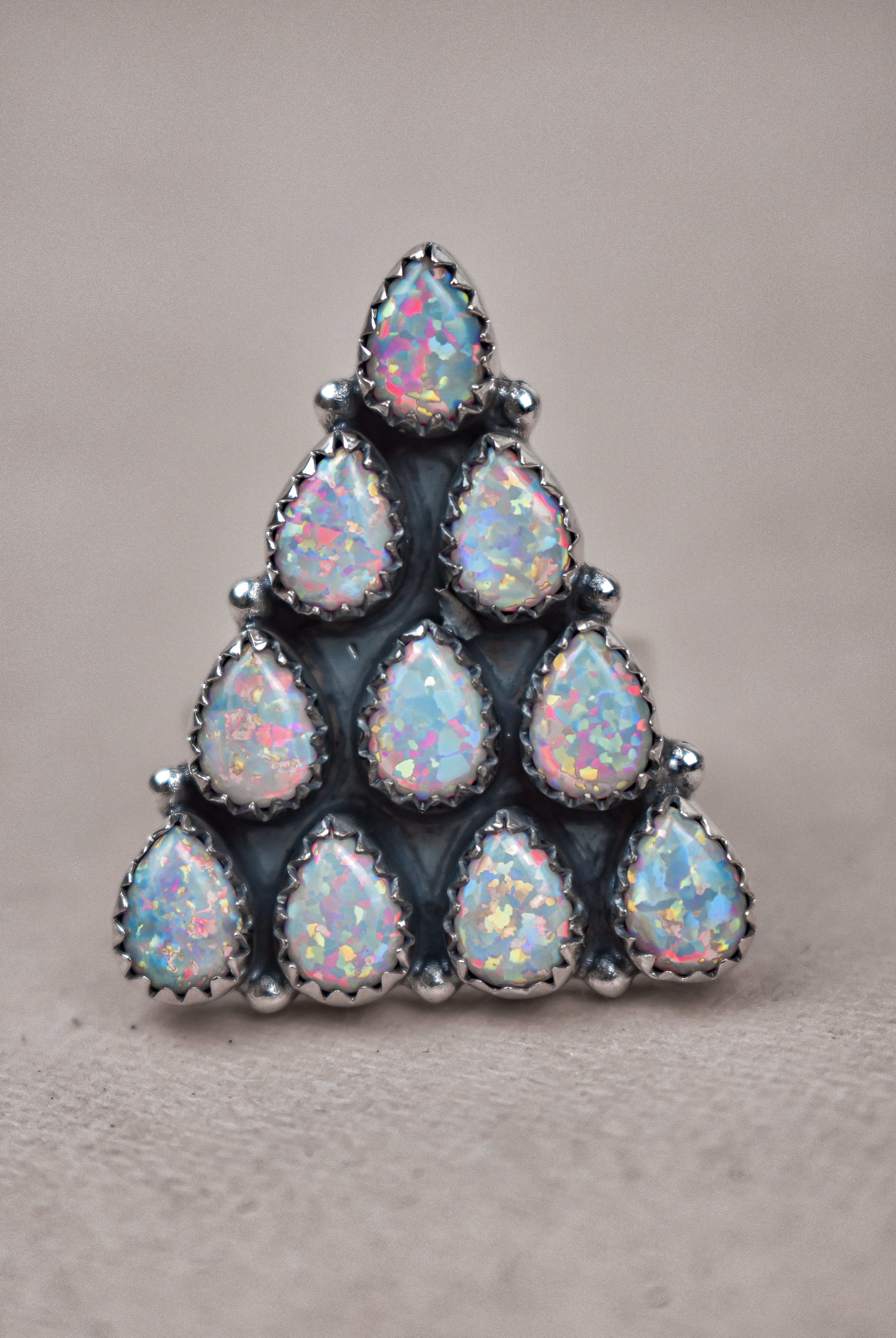 Pyramid Prism Gemstone Ring-Rings-Krush Kandy, Women's Online Fashion Boutique Located in Phoenix, Arizona (Scottsdale Area)