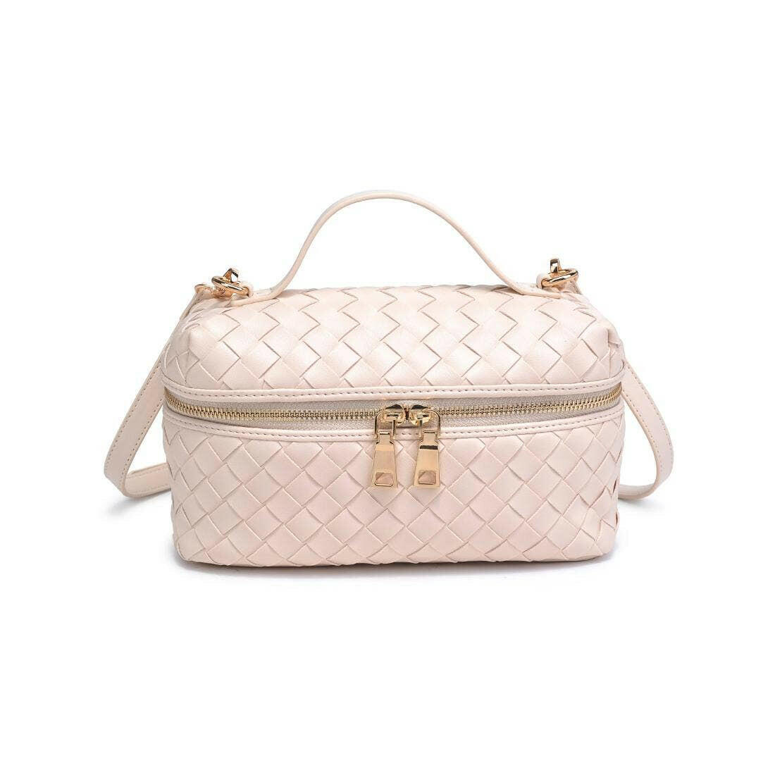 Richie Woven Top Handle Crossbody-Purses & Bags-Krush Kandy, Women's Online Fashion Boutique Located in Phoenix, Arizona (Scottsdale Area)