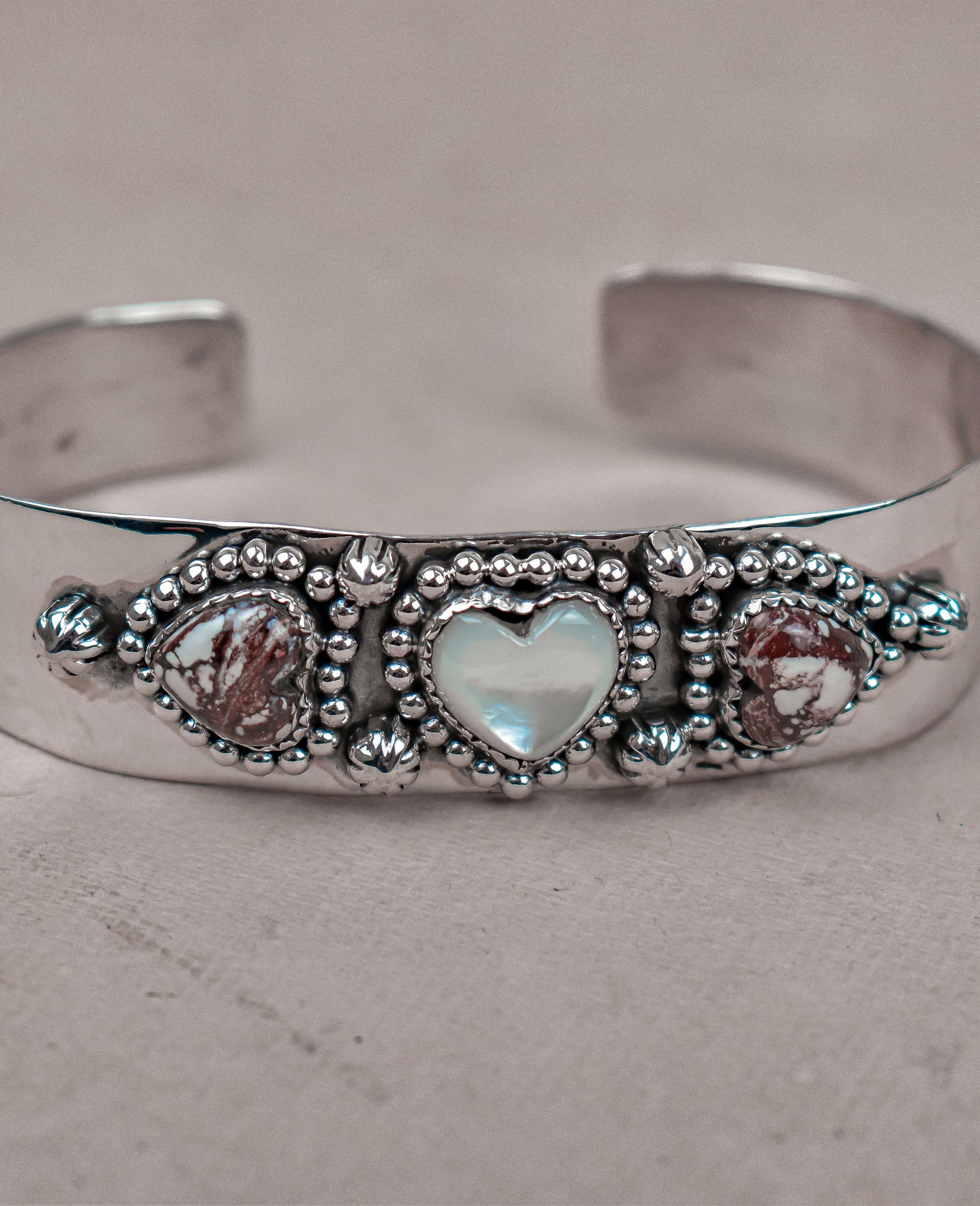 Heartfelt Trio Cuff Bracelet-Cuffs-Krush Kandy, Women's Online Fashion Boutique Located in Phoenix, Arizona (Scottsdale Area)