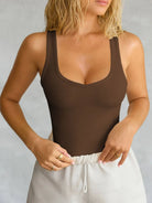 Solid Color Wide Strap Tank-Tops-Krush Kandy, Women's Online Fashion Boutique Located in Phoenix, Arizona (Scottsdale Area)