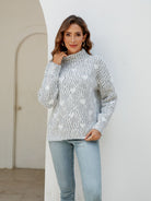 Heart Mock Neck Sweater-Krush Kandy, Women's Online Fashion Boutique Located in Phoenix, Arizona (Scottsdale Area)