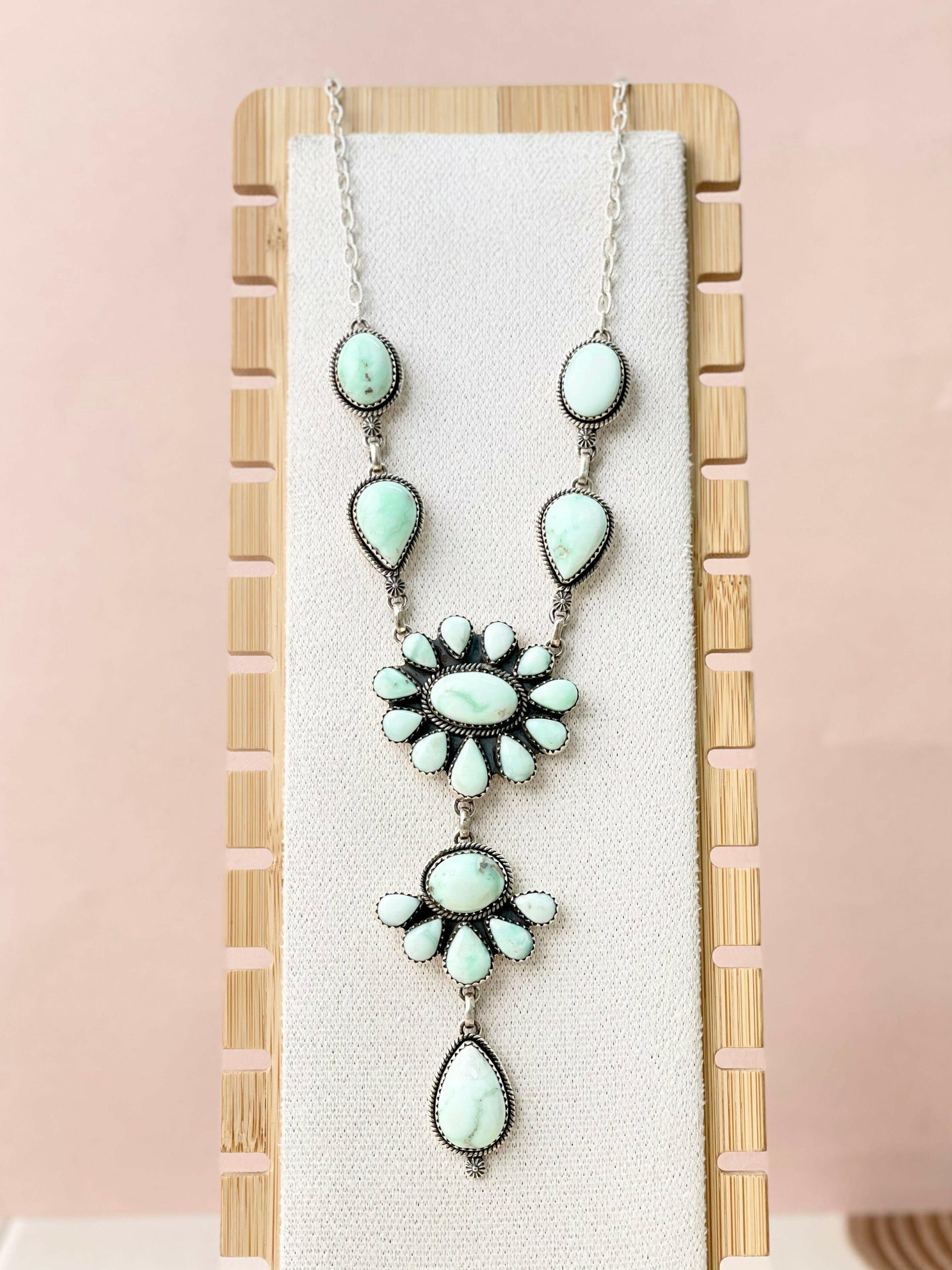 Paloma Cluster Necklace Bno. 9-Necklaces-Krush Kandy, Women's Online Fashion Boutique Located in Phoenix, Arizona (Scottsdale Area)