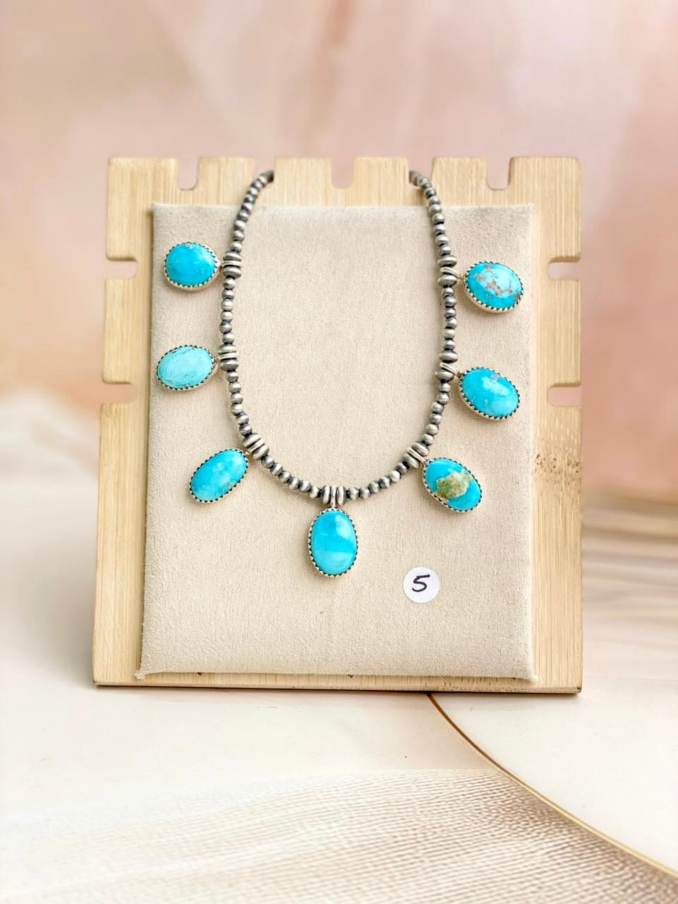 Desert Pearl White Water Turquoise Necklaces-Necklaces-Krush Kandy, Women's Online Fashion Boutique Located in Phoenix, Arizona (Scottsdale Area)