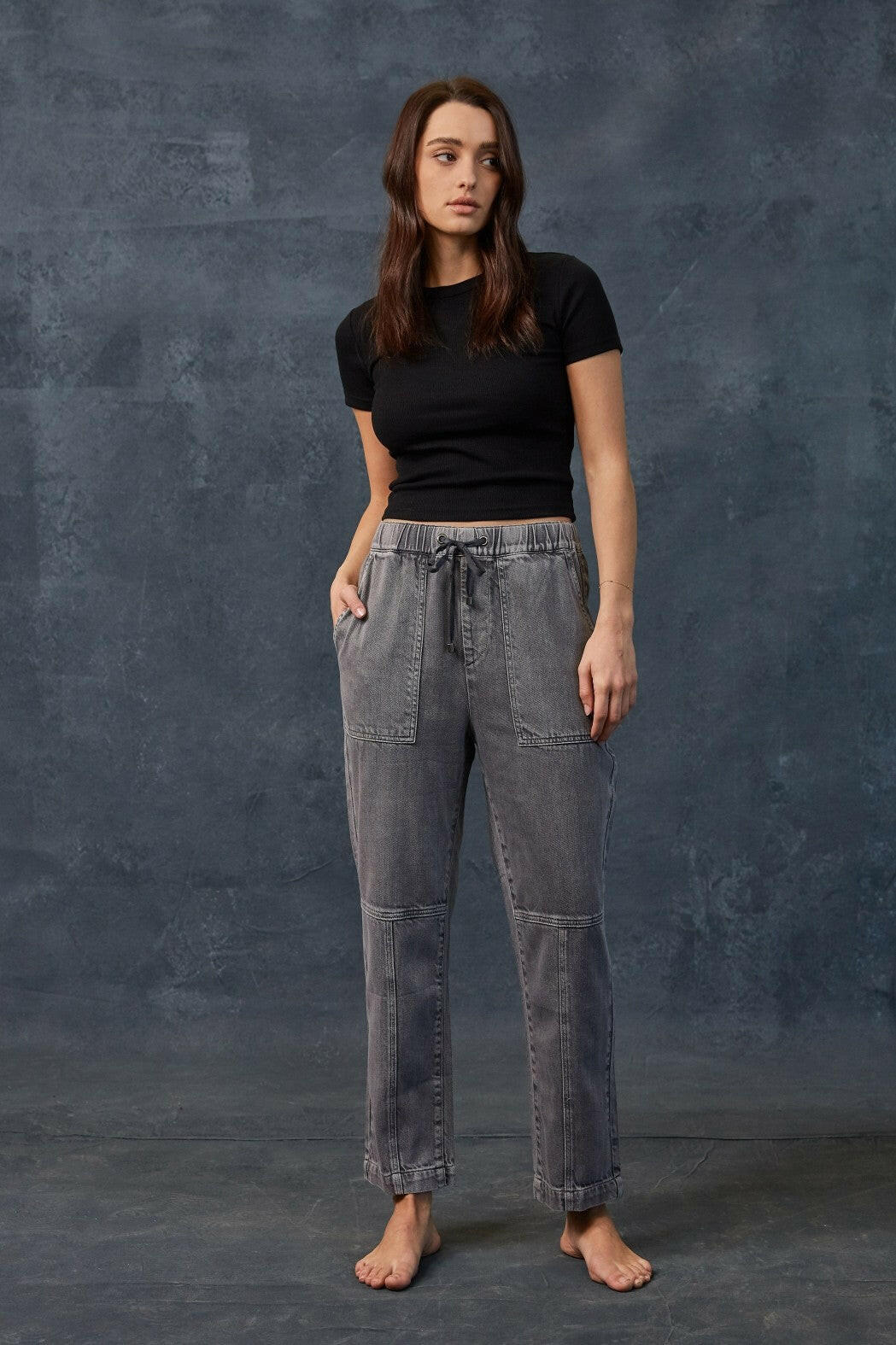MICA SUPER HIGH RISE JOGGER PANTS-Joggers-Krush Kandy, Women's Online Fashion Boutique Located in Phoenix, Arizona (Scottsdale Area)