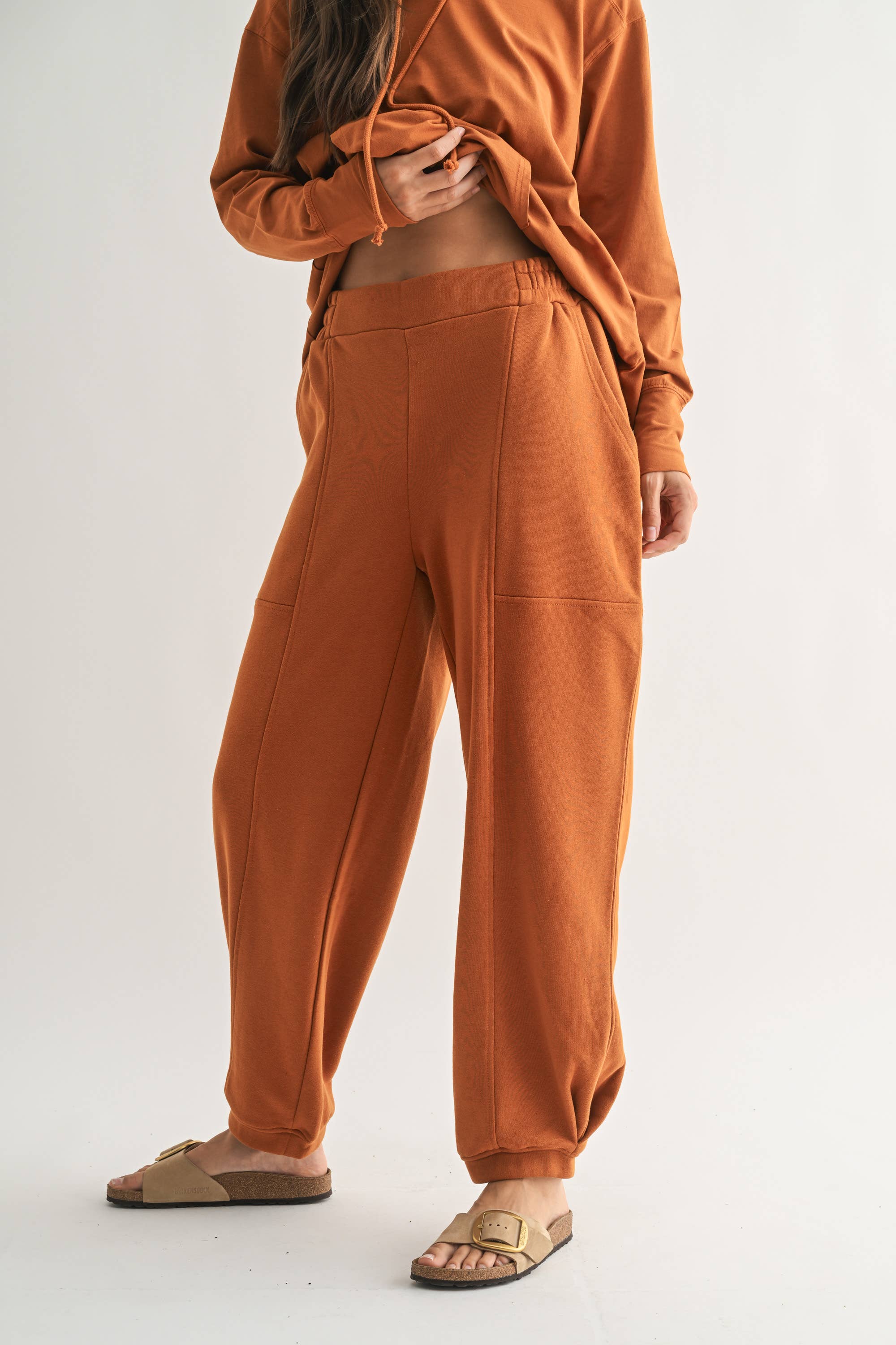 Dune Drift Lounge Jogger-Bottoms-Krush Kandy, Women's Online Fashion Boutique Located in Phoenix, Arizona (Scottsdale Area)