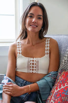 Boho Eye Lace Bralette-Bralettes-Krush Kandy, Women's Online Fashion Boutique Located in Phoenix, Arizona (Scottsdale Area)