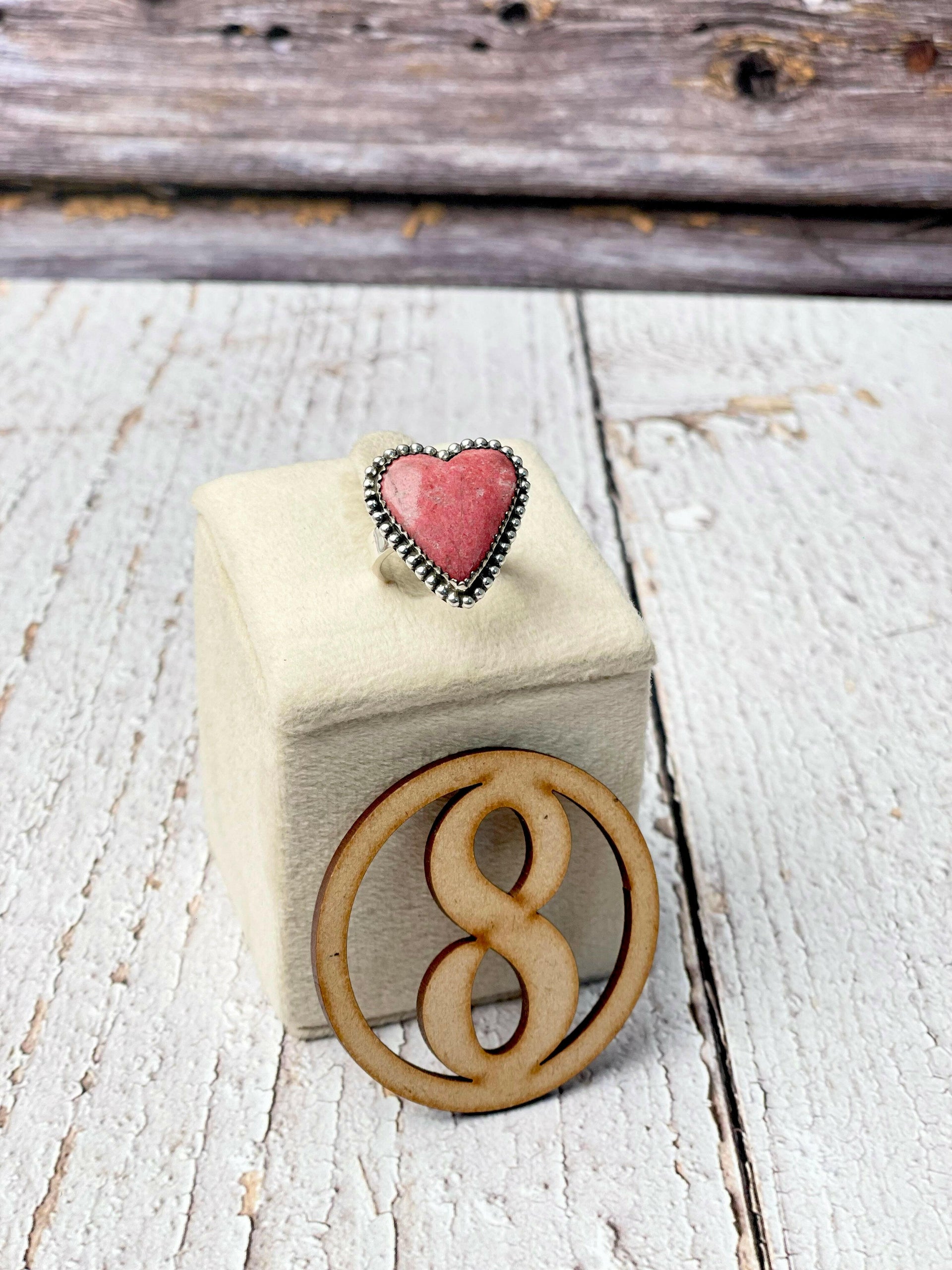 One Of A Kind Thulite Slab Rings-Rings-Krush Kandy, Women's Online Fashion Boutique Located in Phoenix, Arizona (Scottsdale Area)