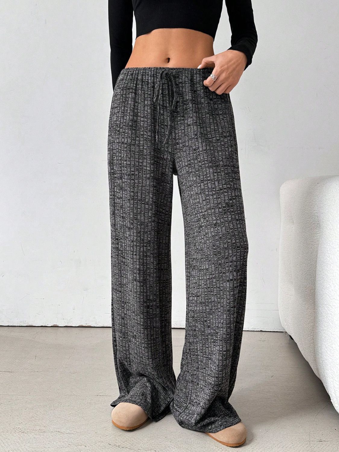 Sweetheart Striped Lounge Pants-Loungewear-Krush Kandy, Women's Online Fashion Boutique Located in Phoenix, Arizona (Scottsdale Area)