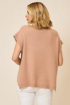 Sleeveless Knit Sweater Vest-Sweaters-Krush Kandy, Women's Online Fashion Boutique Located in Phoenix, Arizona (Scottsdale Area)