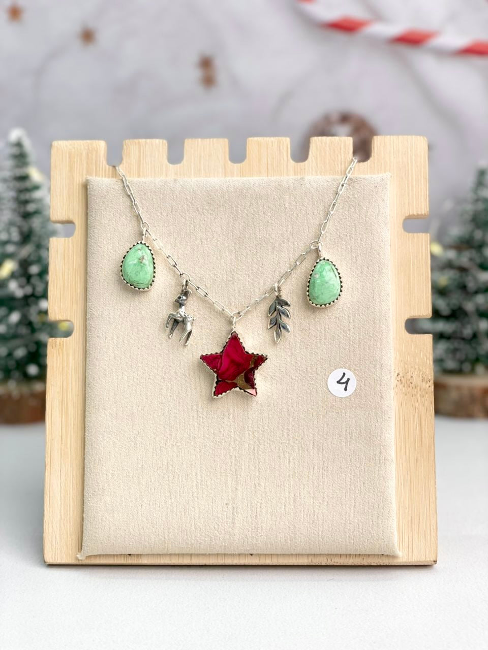 Holiday Charm Necklaces-Necklaces-Krush Kandy, Women's Online Fashion Boutique Located in Phoenix, Arizona (Scottsdale Area)