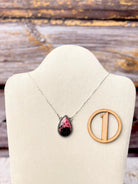 Rhodonite Slab Necklaces-Necklaces-Krush Kandy, Women's Online Fashion Boutique Located in Phoenix, Arizona (Scottsdale Area)