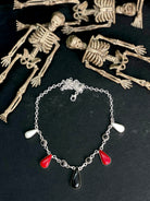 Halloween Necklace Rosarita & Black Onyx sno 2-Necklaces-Krush Kandy, Women's Online Fashion Boutique Located in Phoenix, Arizona (Scottsdale Area)