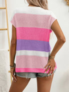 Color Block Knit Top-Krush Kandy, Women's Online Fashion Boutique Located in Phoenix, Arizona (Scottsdale Area)
