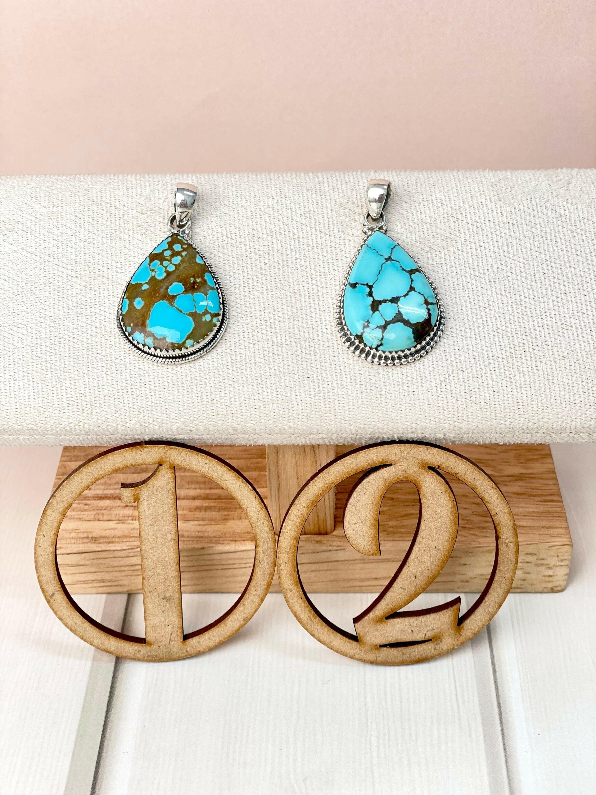 No. 8 Slab Pendants Bno. 1-Pendant Necklaces-Krush Kandy, Women's Online Fashion Boutique Located in Phoenix, Arizona (Scottsdale Area)